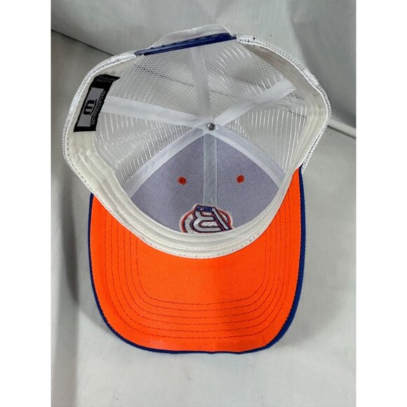 Bridgeport AHL LI Islanders Trucker Mesh Cap Hat Snapback Hockey Sound Tigers - Picture 6 of 8